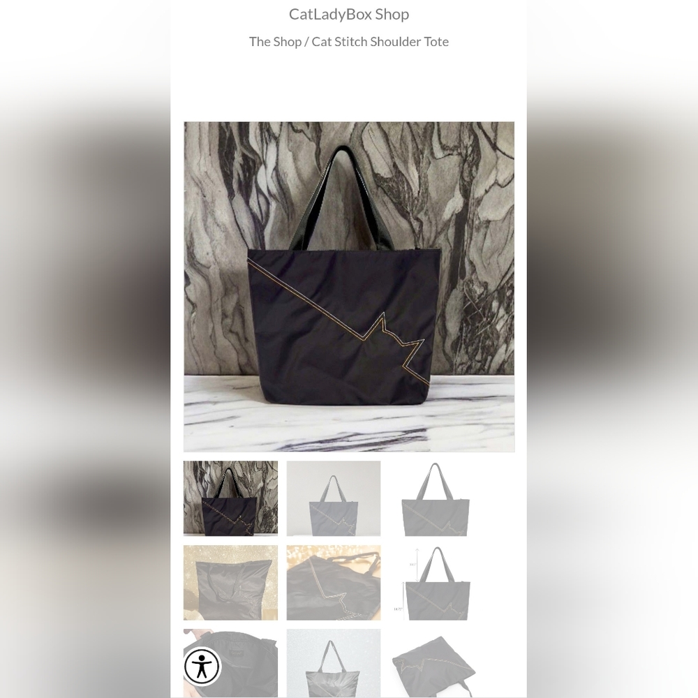 Brand New CatLady Box Tote